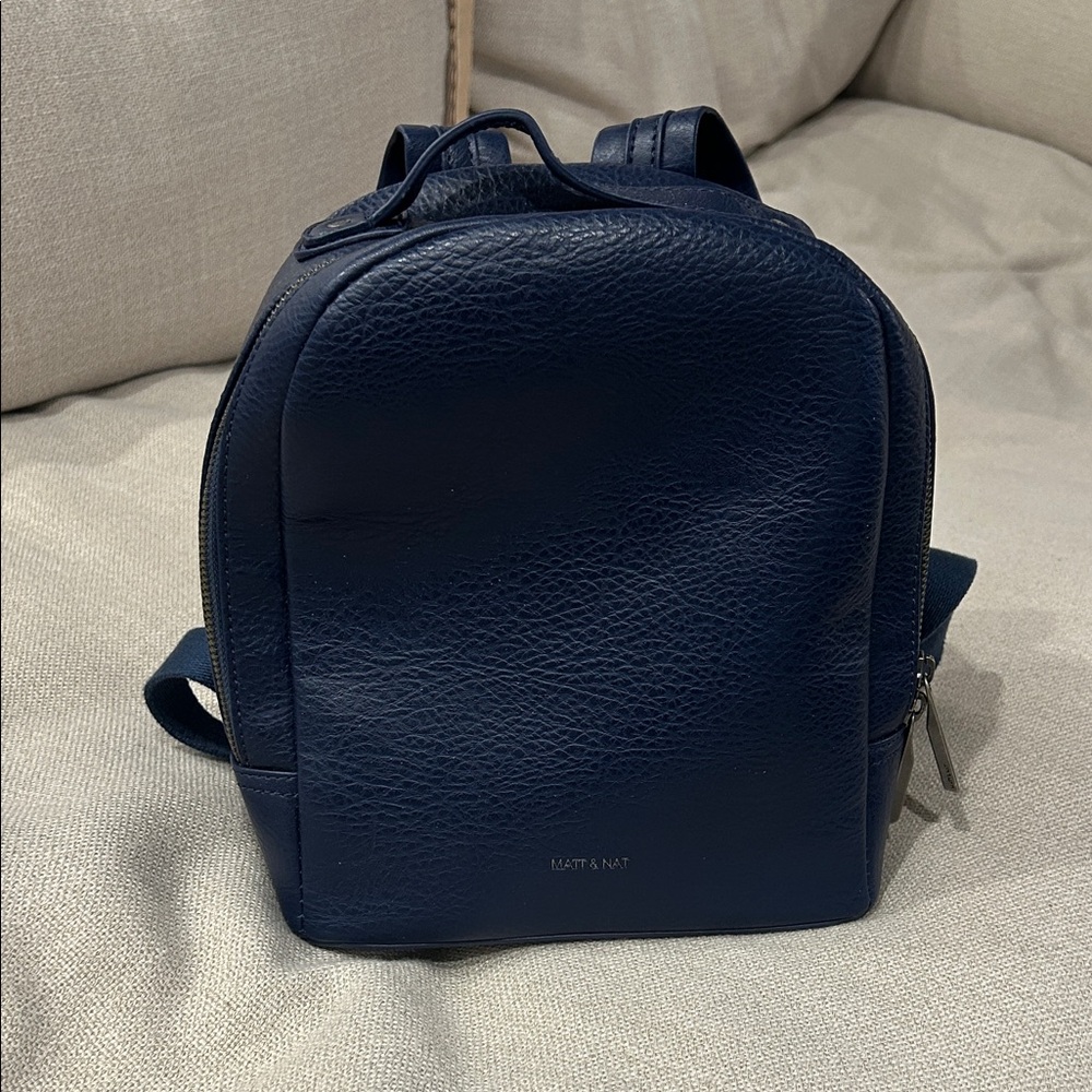 Matt & Nat Navy Blue Women's Backpack